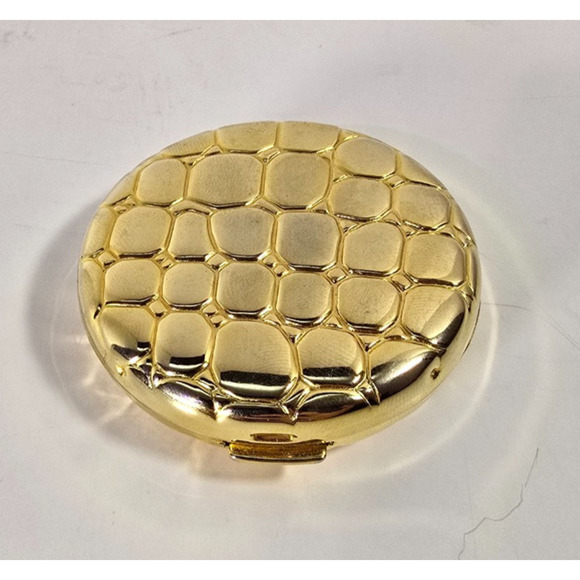 Estee Lauder Golden Alligator Slim Compact Lucidity Translucent Pressed Powder - Picture 1 of 5